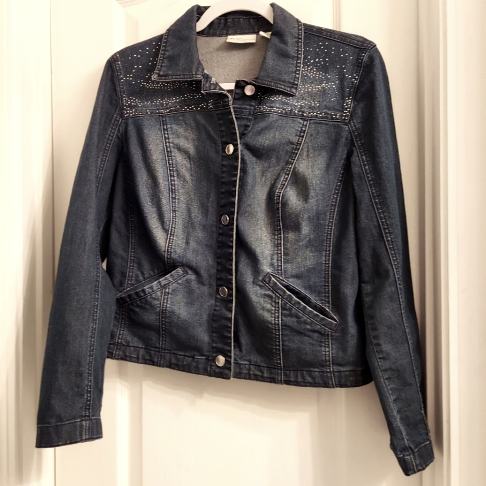 Chico's Premium Rhinestones Jacket |0|
